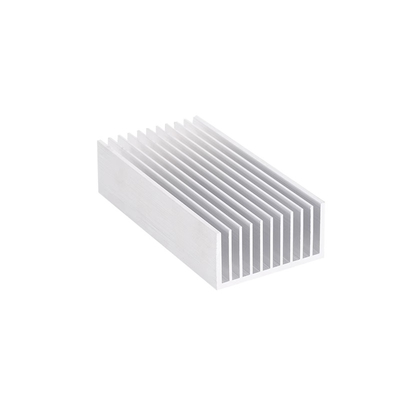 High Heat Dissipation Customized Aluminum Heat Sinks With Through Hole Mounting
