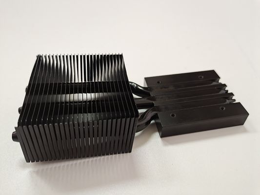 Stamped Extruded Aluminum Heatsink Fan Fitting Parts SGS Certification