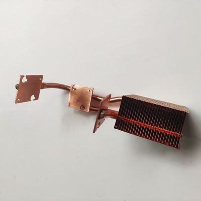 Stamping Aluminum Copper Pipe Heat Sink Electroplated For Bicycles