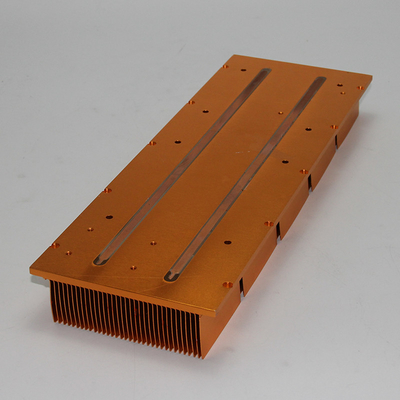 330Gram 0.4mm Copper Cooler Heatsink For Automotive / Computer CPU