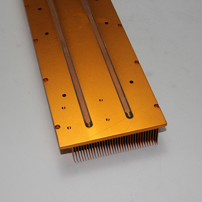 330Gram 0.4mm Copper Cooler Heatsink For Automotive / Computer CPU