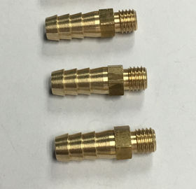 H59 Kuningan M7X1.0mm Konektor Proses Pemesinan CNC Tanpa Permukaan Pengobatan