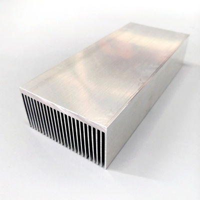 0.0025mm Kartu Video Bagian Fabrikasi Heatsink Aluminium Ekstrusi