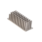 Motor Heat Dissipation Extrusion Heat Sink Silver / Black / Blue Customized Color