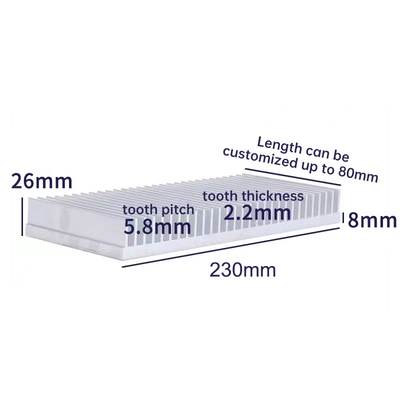 Corrosion Resistant Aluminium Heat Sink Profiles Anodized Thermal Management