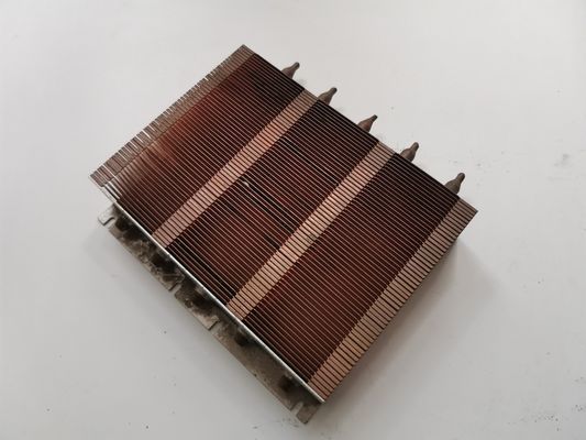 Tin Plated Cooler Electronic Heat Sink , Alloy 6063 Laptop Cpu Heatsink