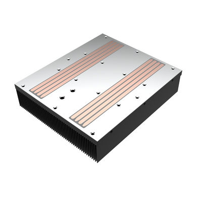 Heatsink Skiving Daya Tinggi 500W Menggunakan Teknologi Pipa Panas Menempel Resin Epoksi