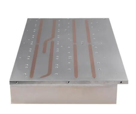 Heat Sink Aluminium Skived Fin untuk Pendinginan Laser Pelat Dingin